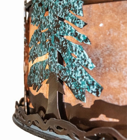 Tall Pines 16 Light Chandel-Air Fandeliers at discount prices