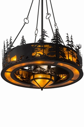Tall Pines 16 Light Chandel-Air Fandeliers FANS on sale now