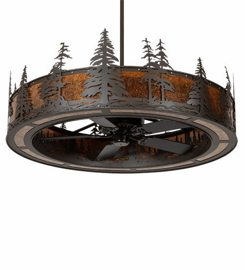 Tall Pines 16 Light Chandel-Air Fandeliers at discount prices