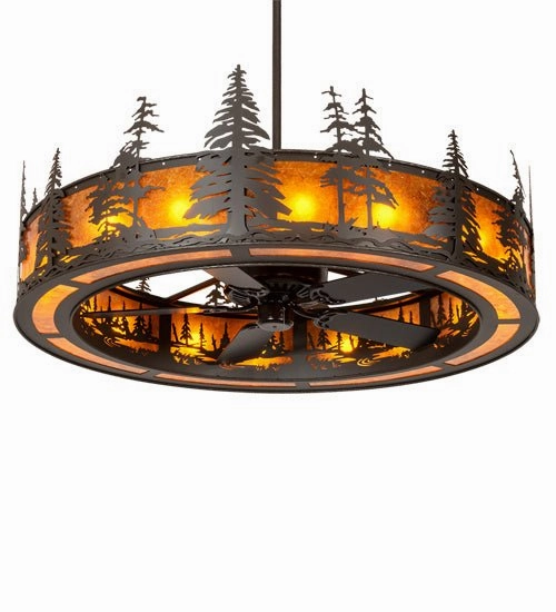 Tall Pines 16 Light Chandel-Air Fandeliers FANS on sale now
