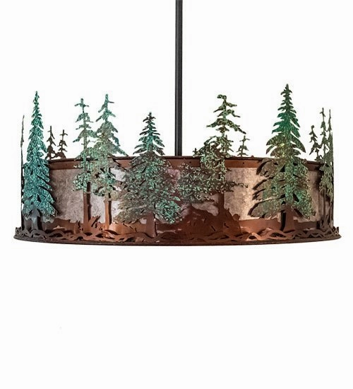 Tall Pines 16 Light Chandel-Air Fandeliers at discount prices