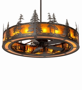 Tall Pines 16 Light Chandel-Air Fandeliers FANS on sale now