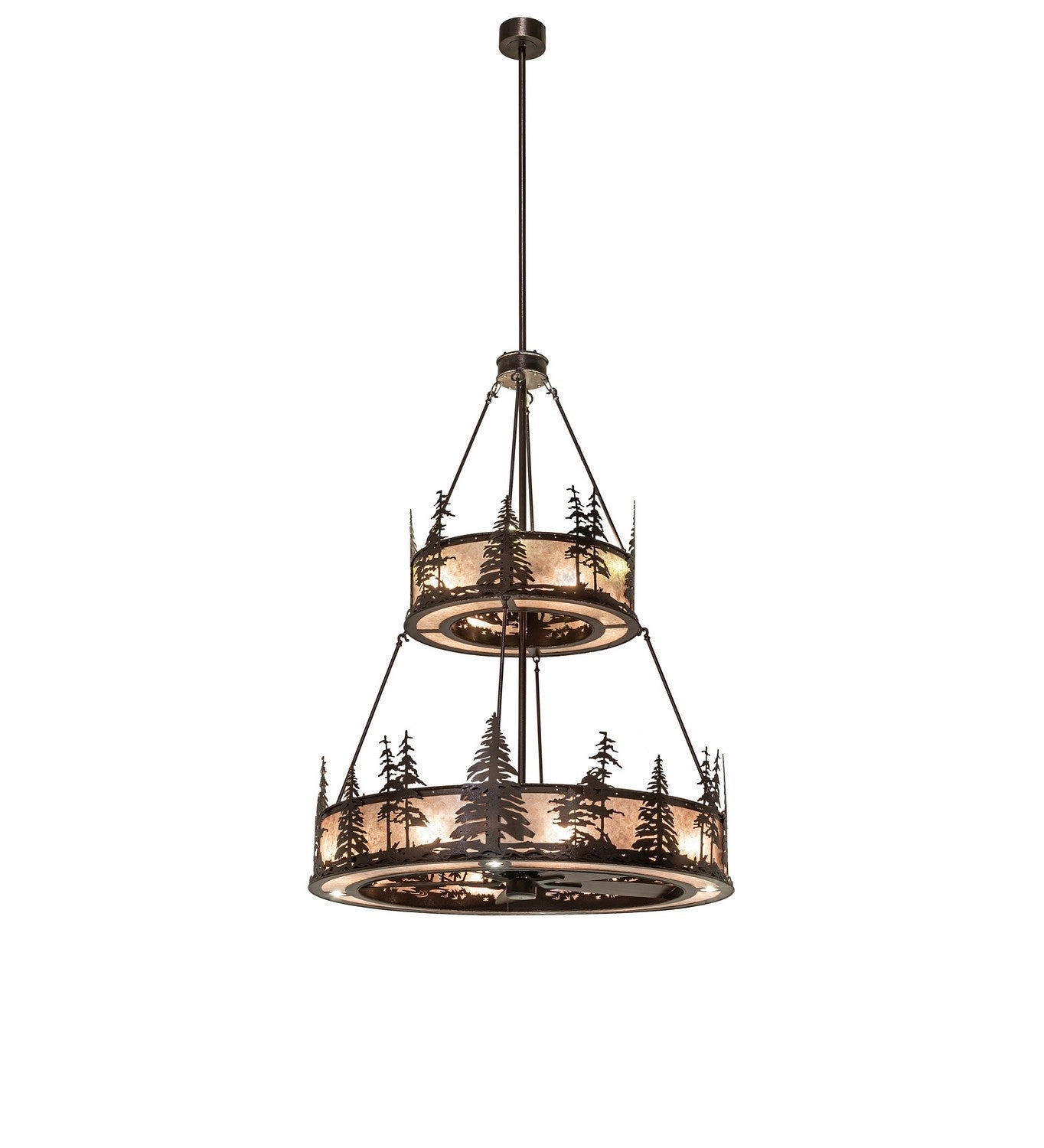 Tall Pines 16 Light Chandel-Air Large Ceiling Fans online store