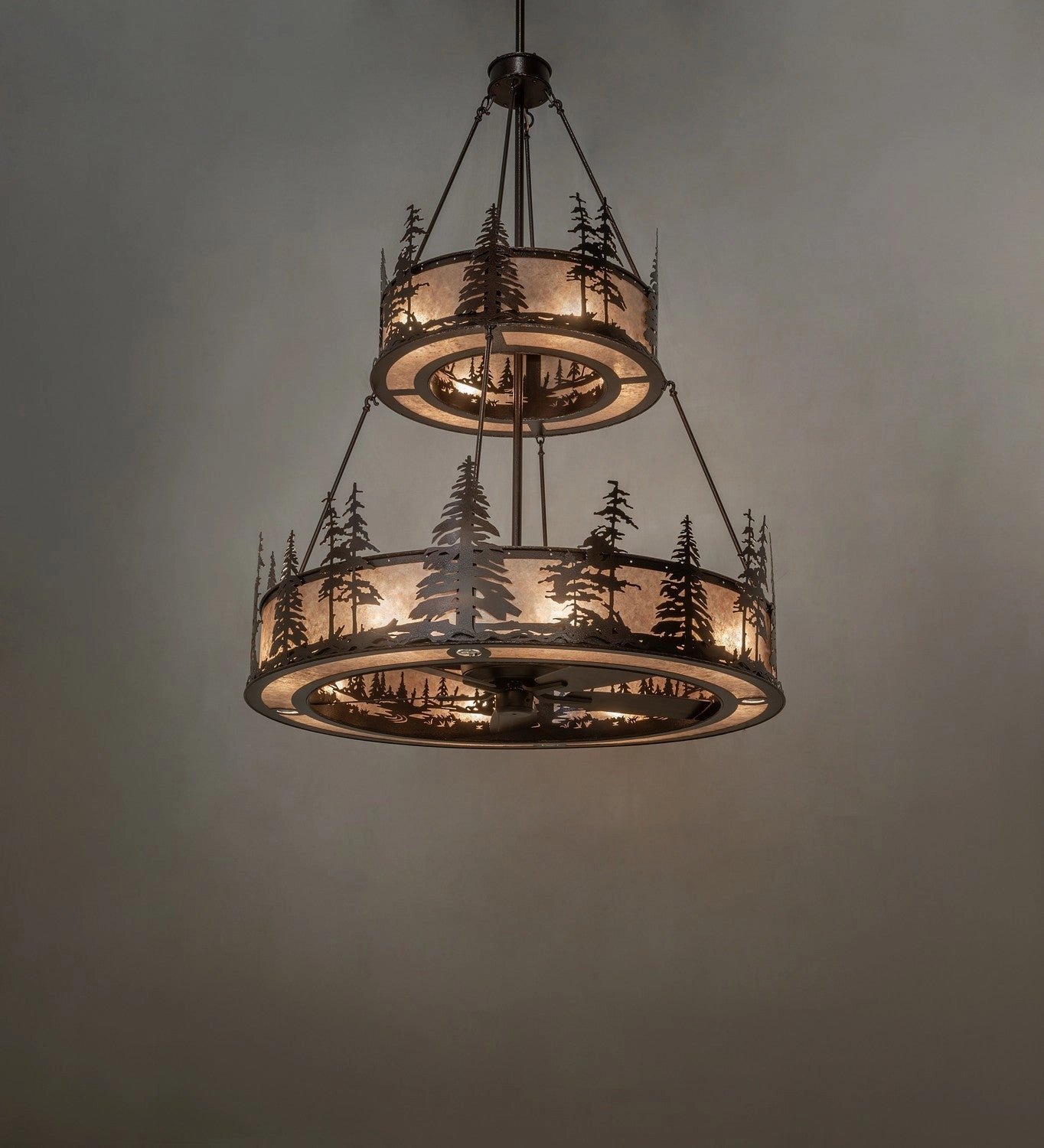 Tall Pines 16 Light Chandel-Air Large Ceiling Fans online store