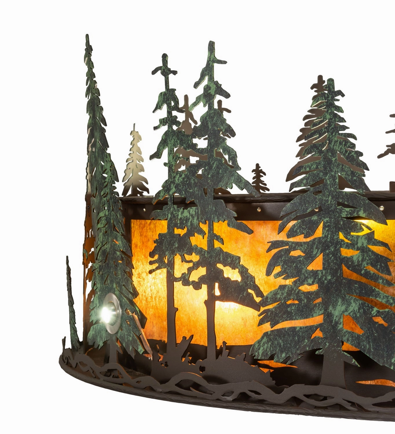 Tall Pines 20 Light Chandel-Air Fandeliers at discount prices
