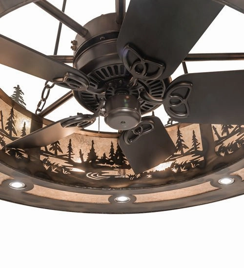 Tall Pines 20 Light Chandel-Air Fandeliers at discount prices