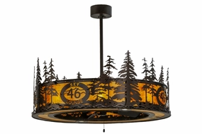 Tall Pines 20 Light Chandel-Air Fandeliers FANS on sale now