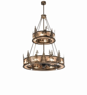Tall Pines 20 Light Chandel-Air Fandeliers FANS on sale now