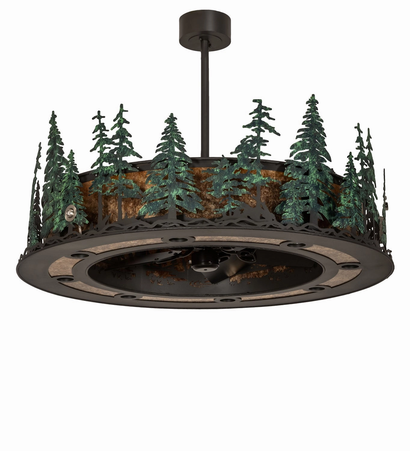 Tall Pines 20 Light Chandel-Air Fandeliers at discount prices