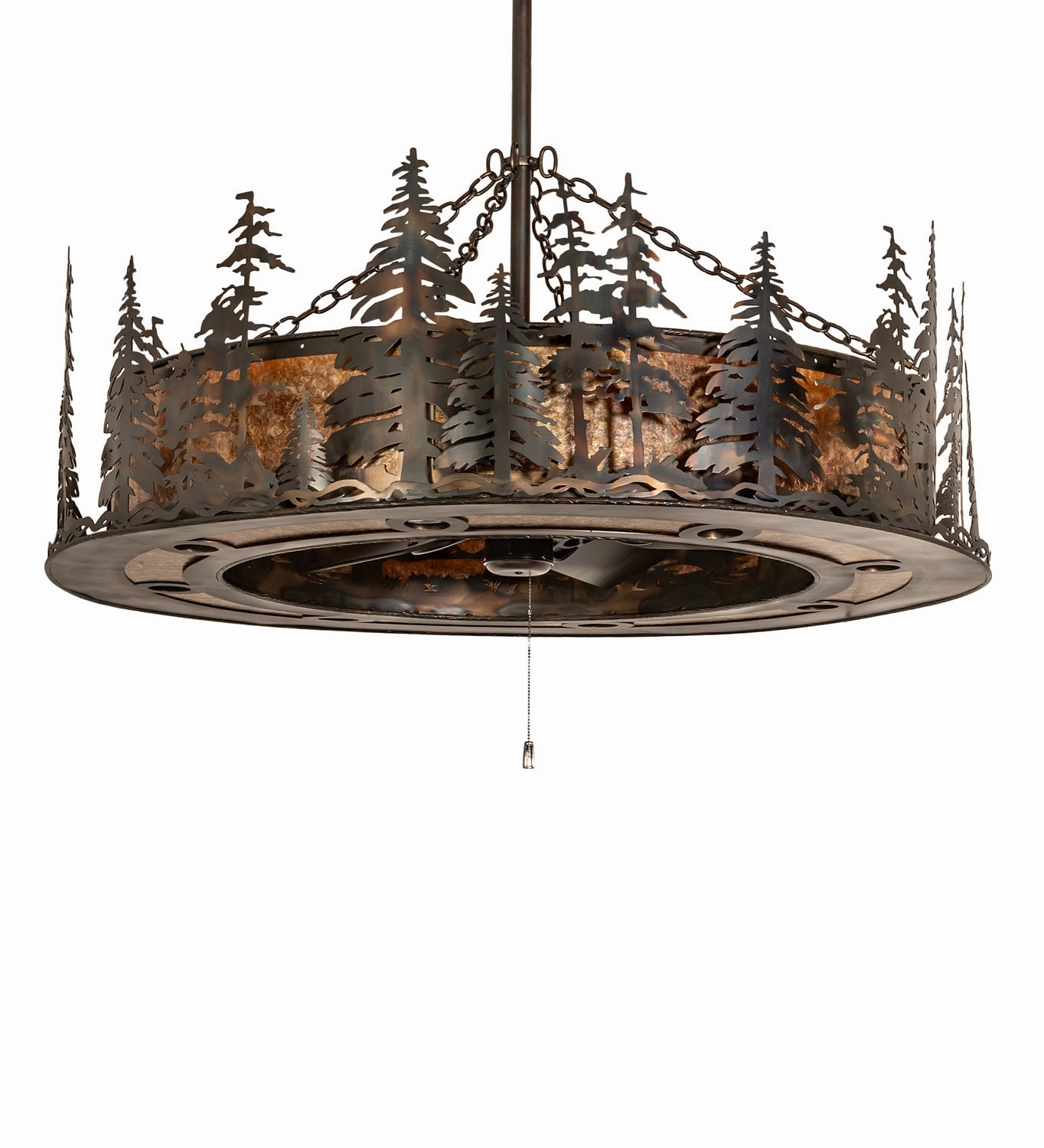Tall Pines 24 Light Chandel-Air Fandeliers at discount prices