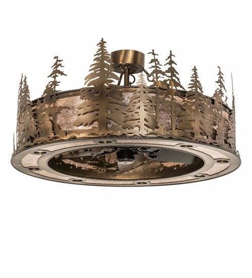 Tall Pines 24 Light Chandel-Air Fandeliers at discount prices