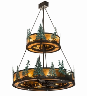 Tall Pines 27 Light Chandel-Air Fandeliers FANS on sale now