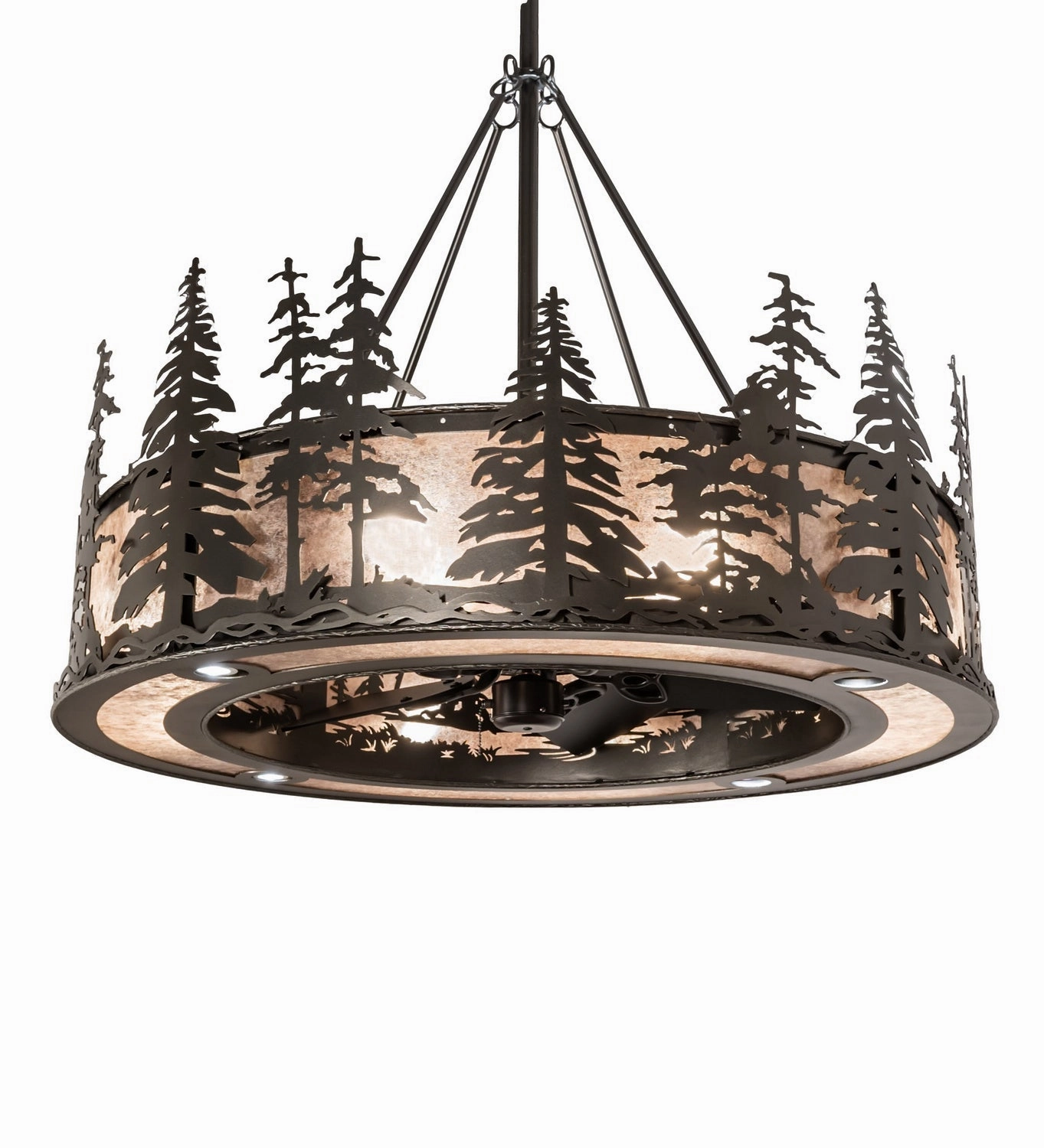 Tall Pines 28 Light Chandel-Air Fandeliers FANS on sale now