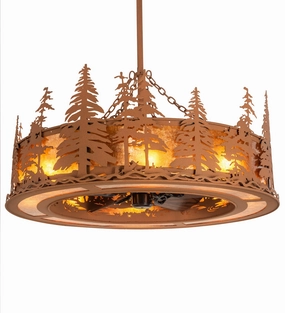 Tall Pines Eight Light Chandel-Air Small Fans FANS low price