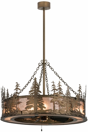 Tall Pines Eight Light Chandel-Air Fandeliers FANS on sale now