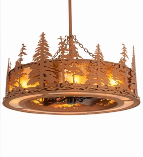 Tall Pines Eight Light Chandel-Air Fandeliers FANS on sale now