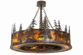 Tall Pines Eight Light Chandel-Air Fandeliers FANS on sale now