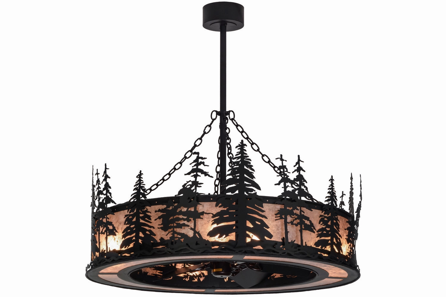 Tall Pines Eight Light Chandel-Air Fandeliers FANS on sale now