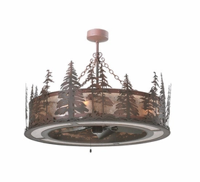 Tall Pines Eight Light Chandel-Air Fandeliers FANS on sale now