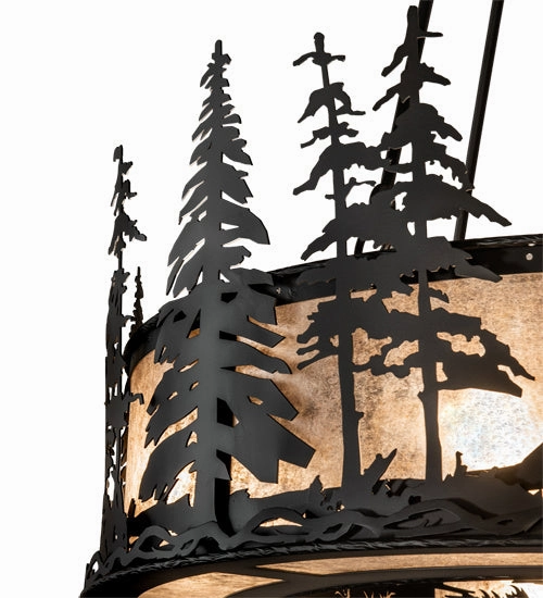 Tall Pines Eight Light Chandel-Air Fandeliers at discount prices