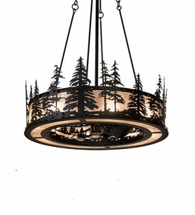 Tall Pines Eight Light Chandel-Air Fandeliers FANS on sale now