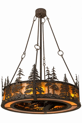 Tall Pines Eight Light Chandel-Air Fandeliers FANS on sale now