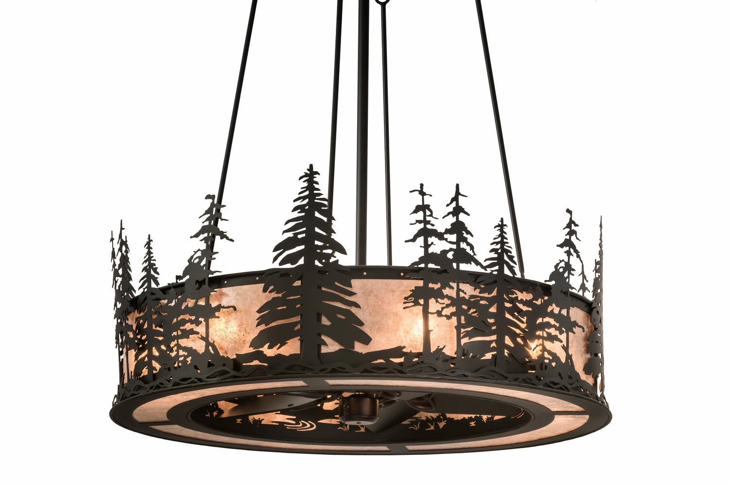 Tall Pines Eight Light Chandel-Air Large Fans FANS best price