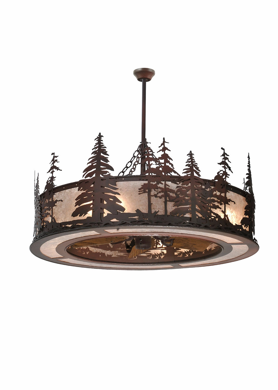 Tall Pines Eight Light Chandelier Fandeliers FANS on sale now
