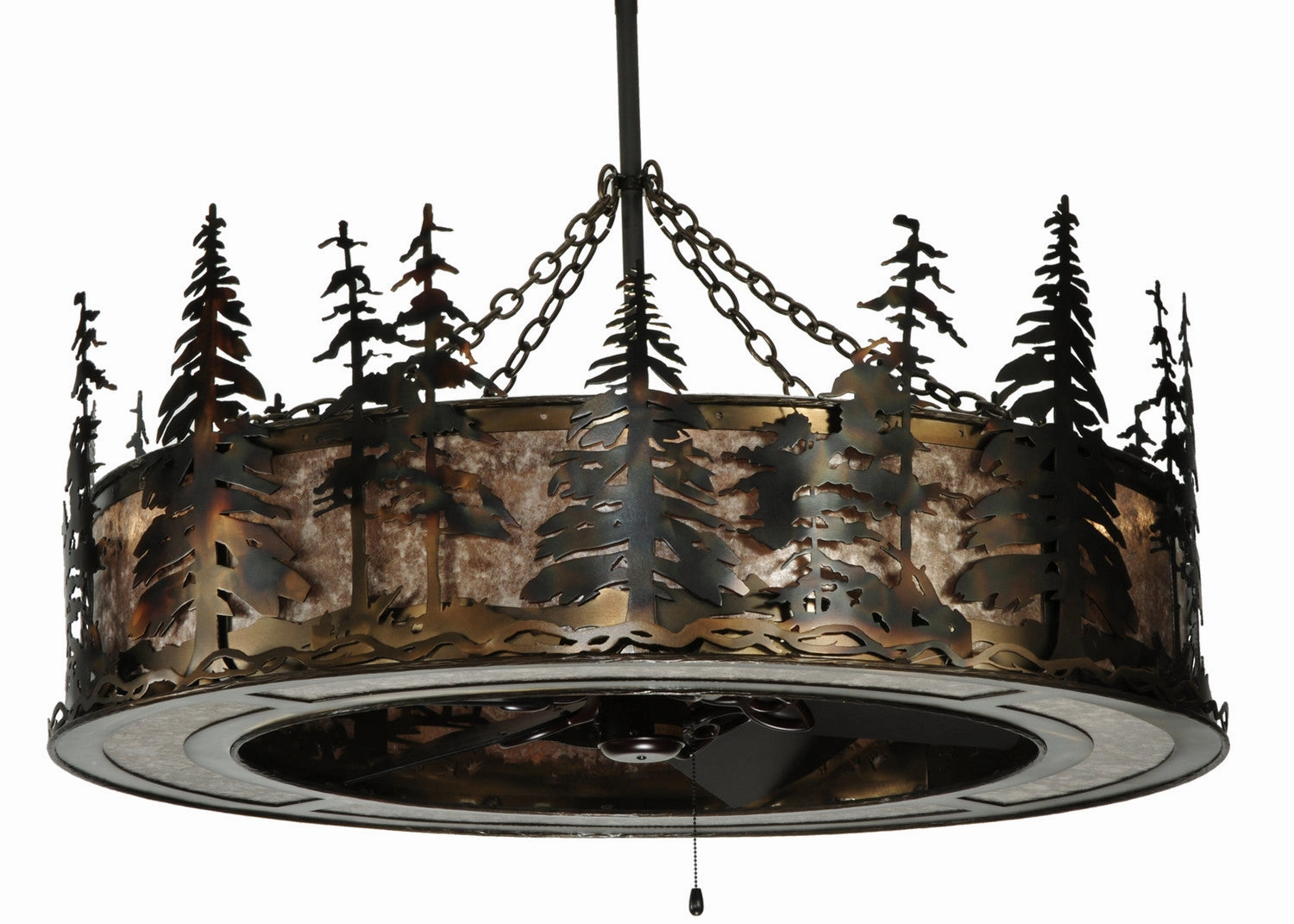 Tall Pines Eight Light Chandelier Fandeliers FANS on sale now