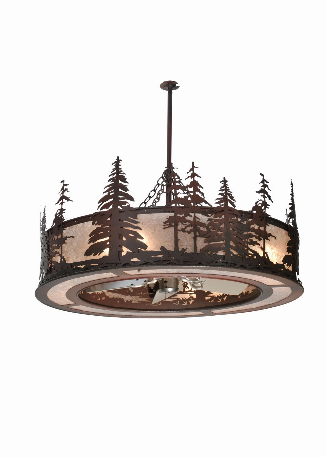 Tall Pines Eight Light Chandelier Fandeliers FANS on sale now