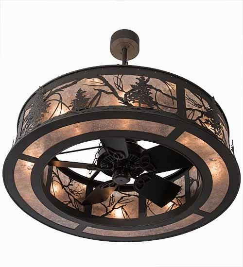 Tamarack 16 Light Chandel-Air Fandeliers at discount prices