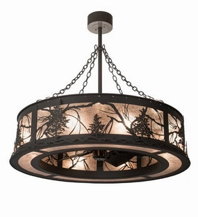 Tamarack 16 Light Chandel-Air Fandeliers FANS on sale now