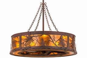 Tamarack 16 Light Chandel-Air Fandeliers FANS on sale now