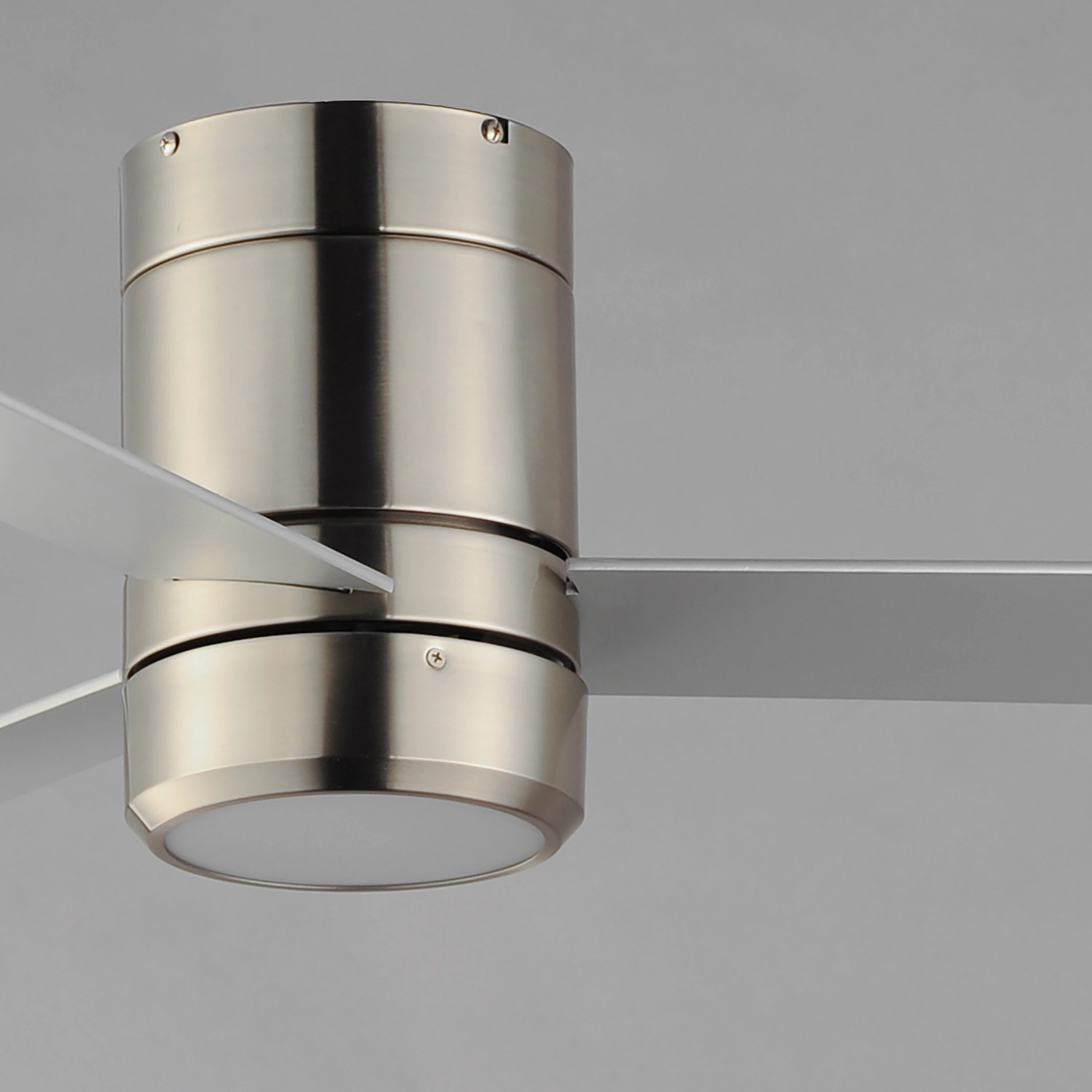 Tanker 52"Ceiling Fan Satin Nickel Huggers Fans low price shop