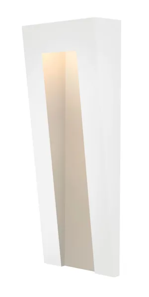 Taper LED Landscape in Satin White Outdoor Landscape Lighting