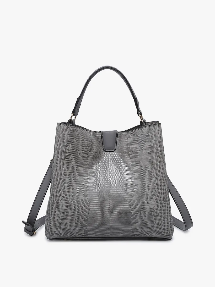 Tati Vegan Lizard Satchel