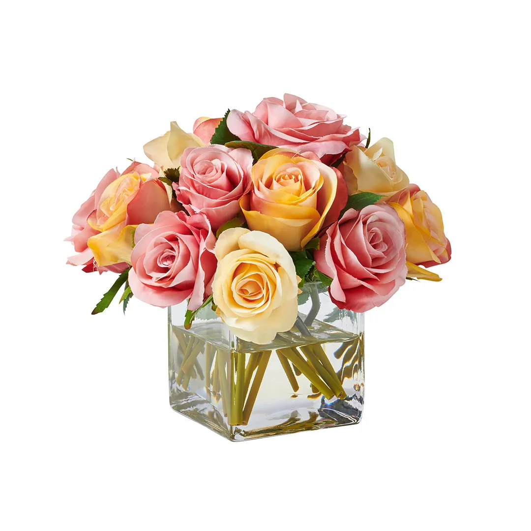 Taylor Mixed Roses Artificial Flowers Spring Refresh