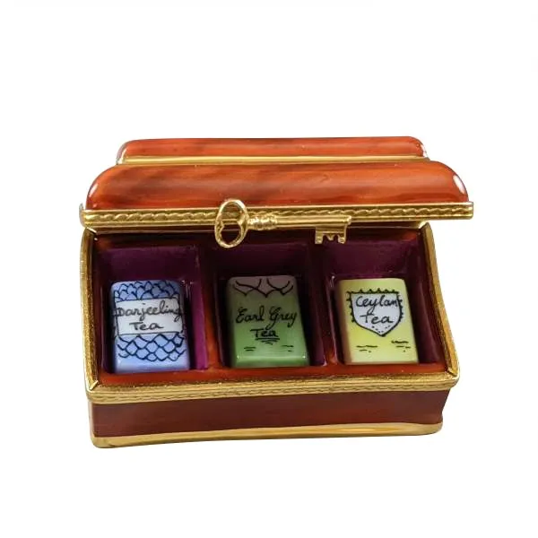 Tea Chest Limoges Limoges Boxes collectors shop