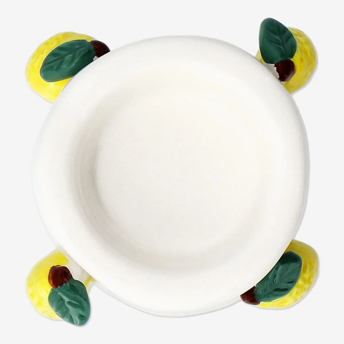 Tealight holder with lemons