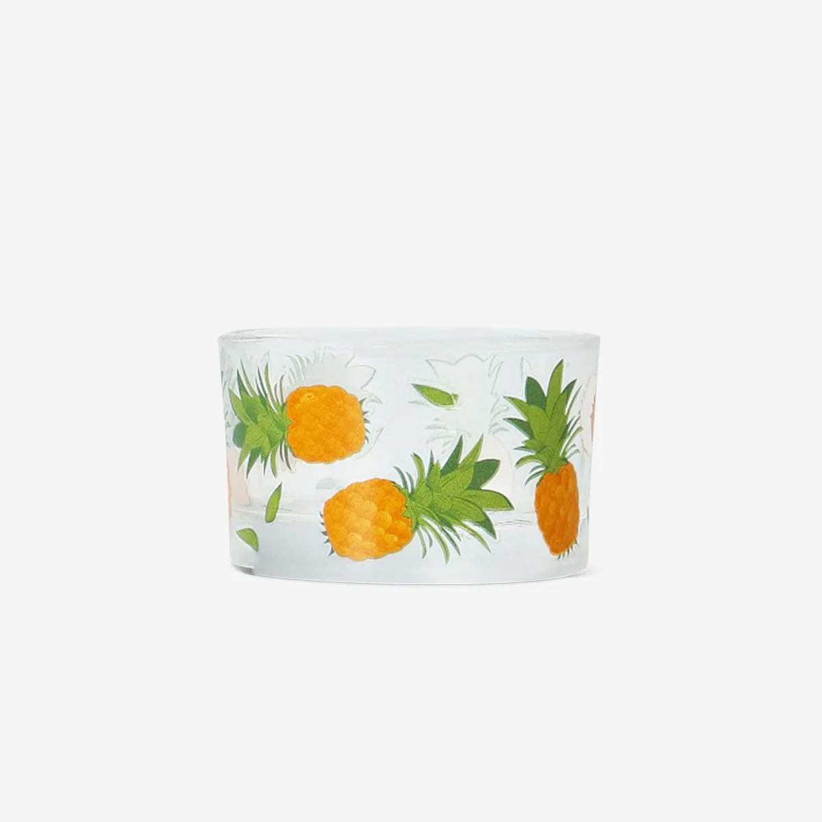 Tealight holder with pineapples