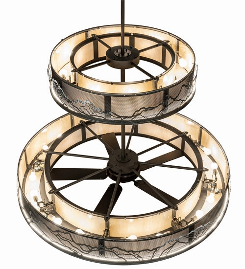 Telluride Magic LED Chandelier Fandeliers at discount prices