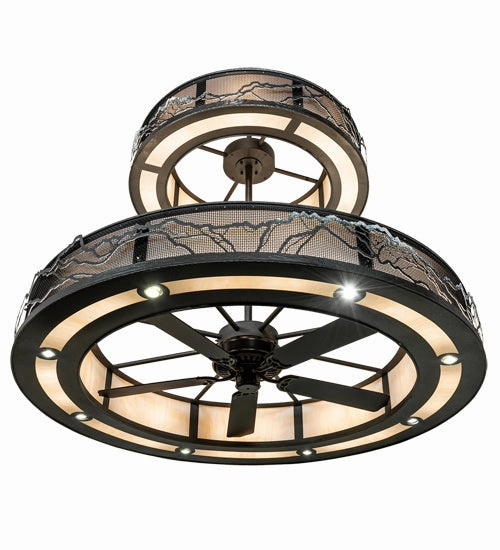 Telluride Magic LED Chandelier Fandeliers at discount prices