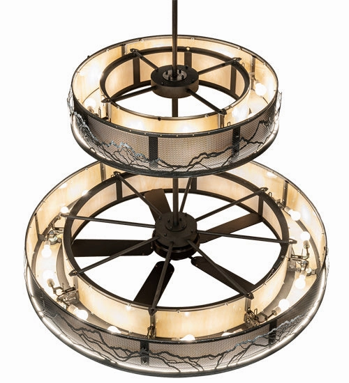 Telluride Magic LED Chandelier Large Ceiling Fans online store