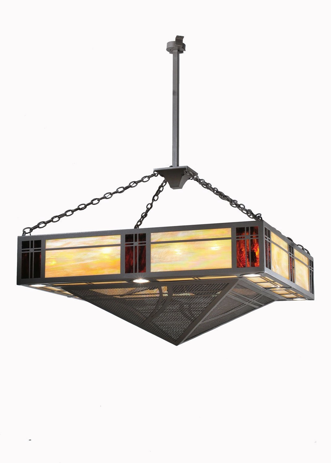 Tempo Mission 24 Light Chandel-Air Fandeliers FANS on sale now