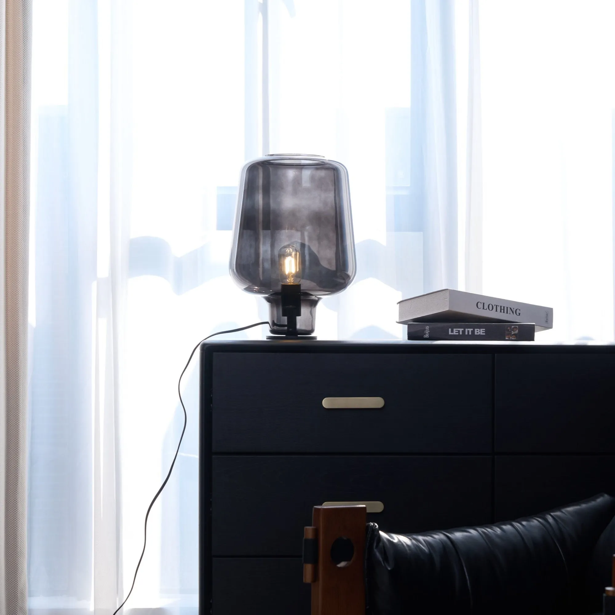 Teutonic Glass Table Lamp