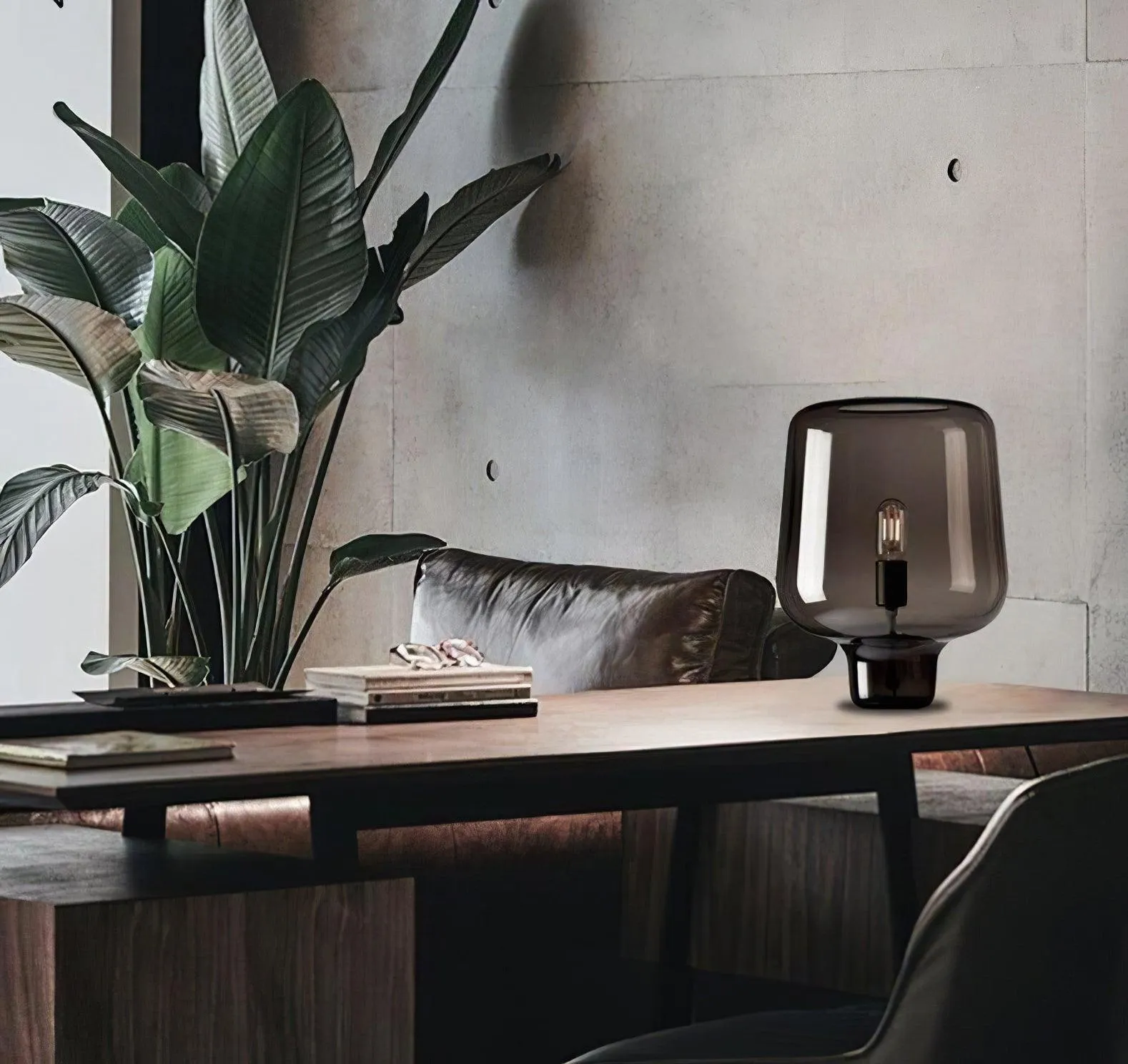 Teutonic Glass Table Lamp
