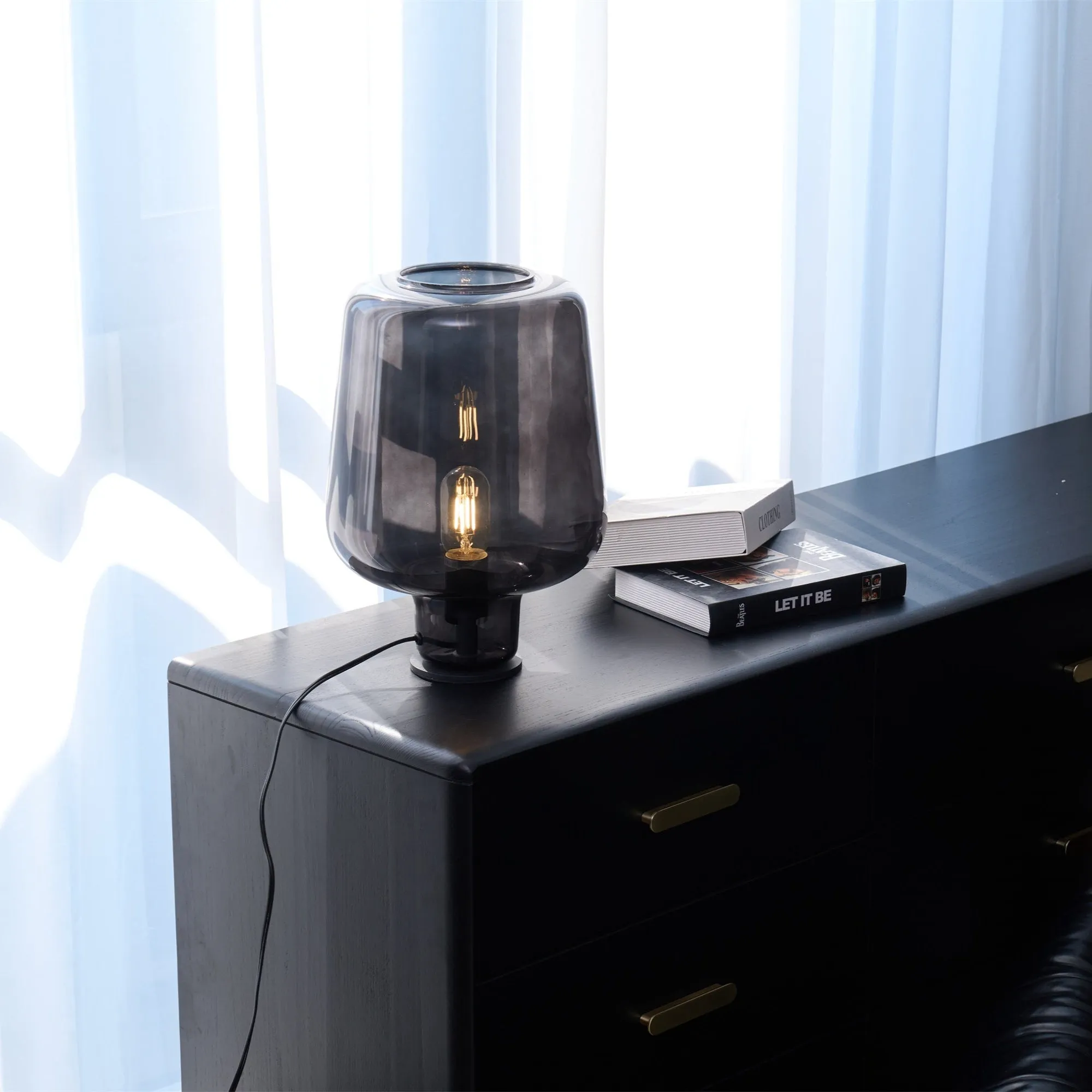 Teutonic Glass Table Lamp