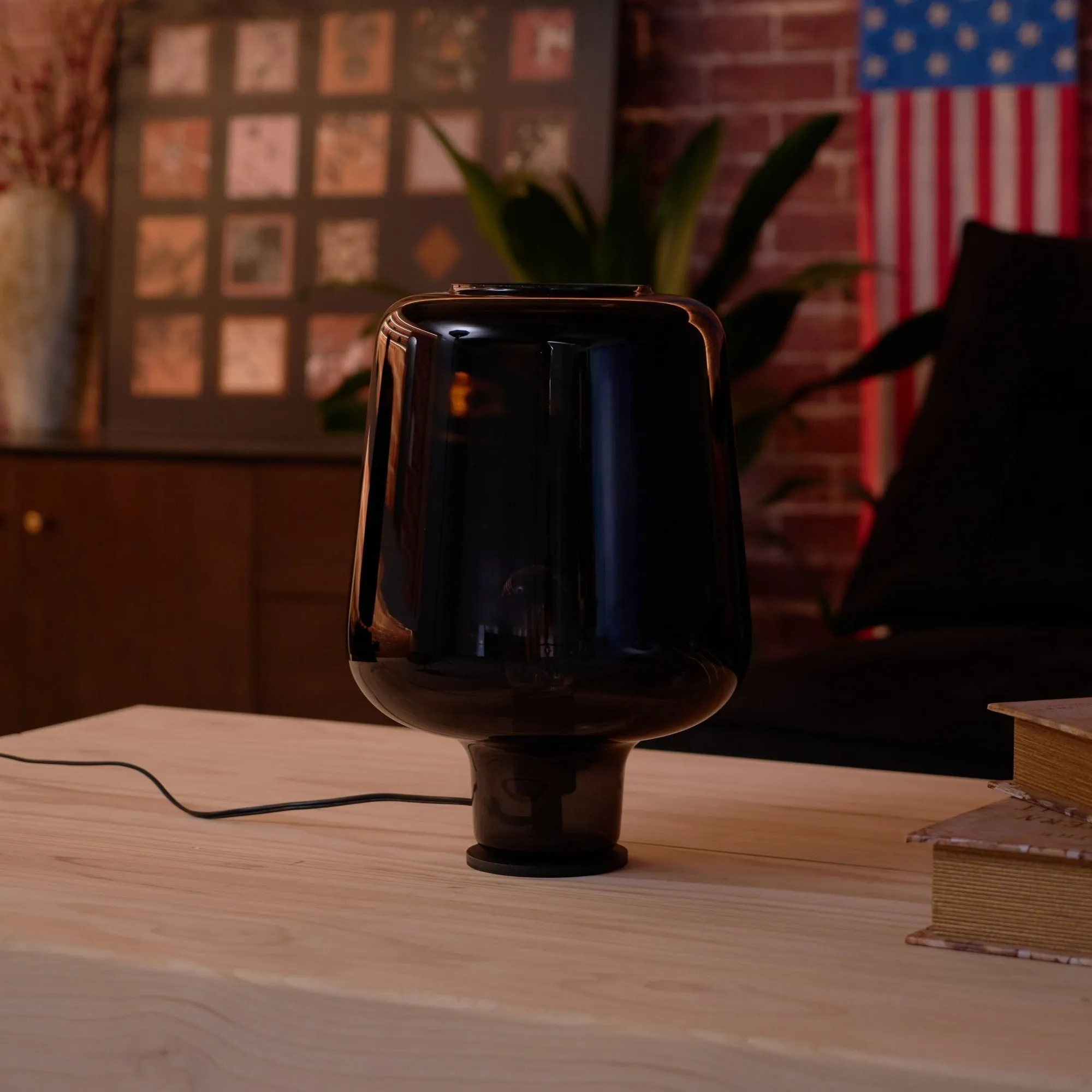 Teutonic Glass Table Lamp