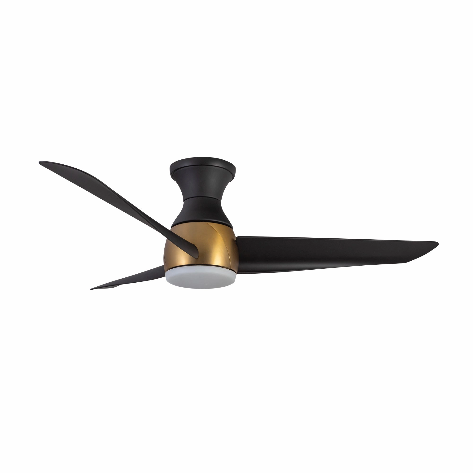 Thalia 54"Hugger Fan Brushed Gold/Matte Black Huggers Fans low price shop