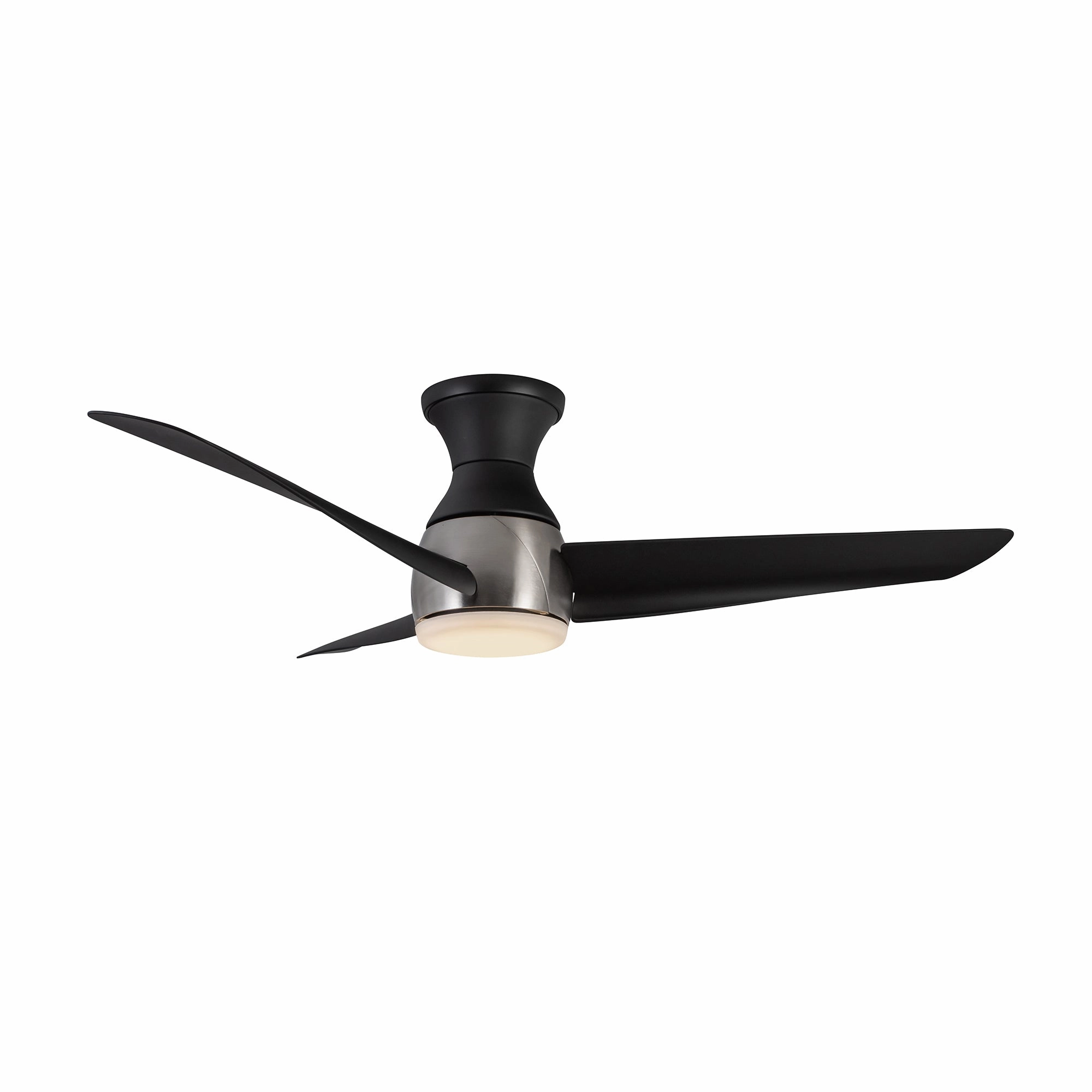 Thalia 54"Hugger Fan Brushed Nickel/Matte Black Huggers Fans low price shop